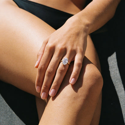 Anillo Oval Zirconia - Pixie