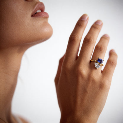 Anillo Birthstone — Piedra de Nacimiento