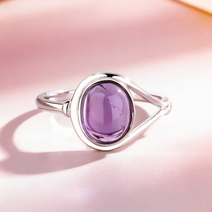 Anillo Amatista Oval