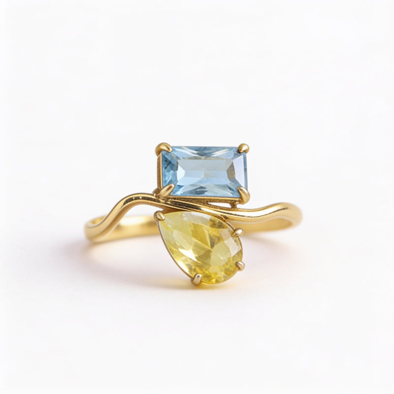 Anillo Birthstone — Piedra de Nacimiento