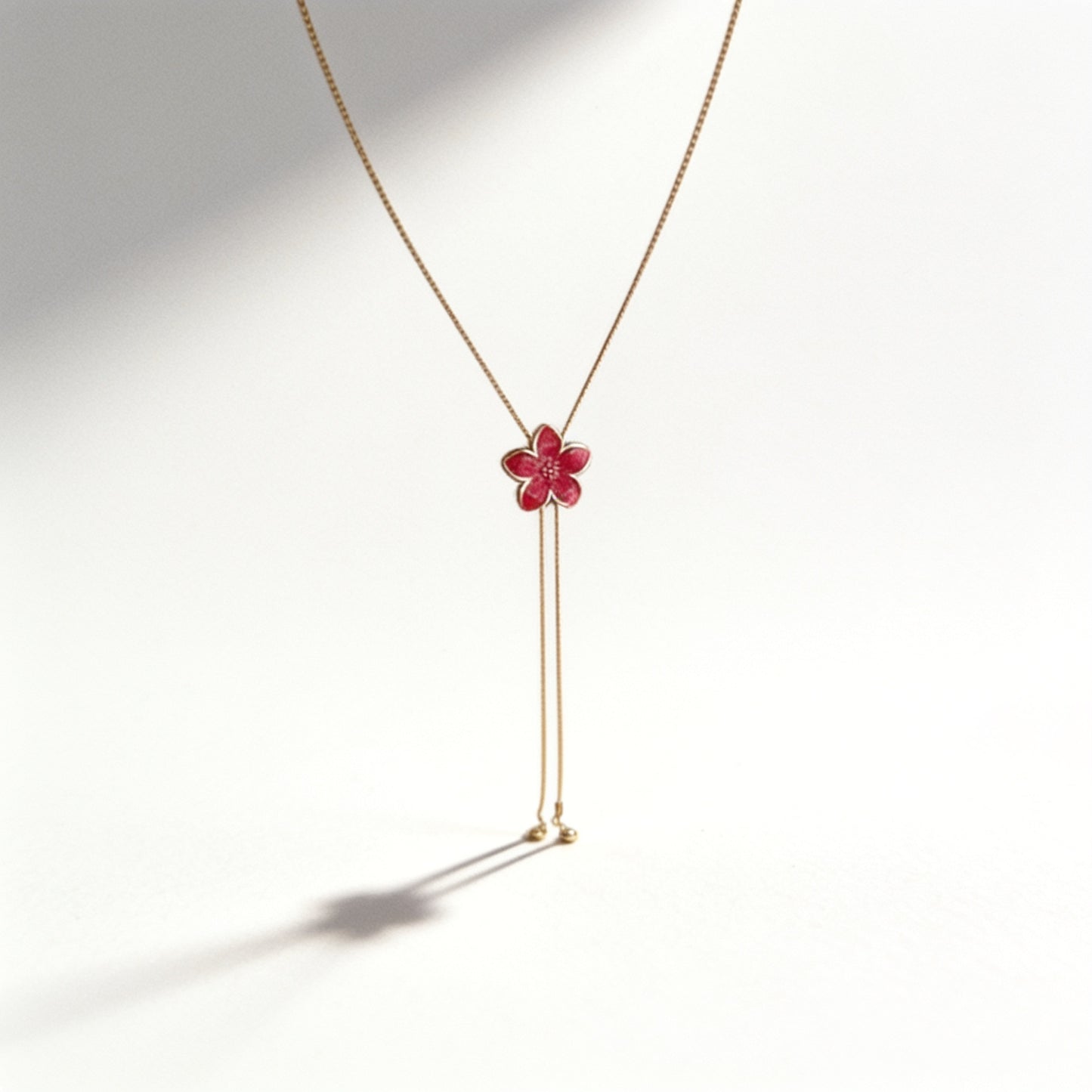 Collar Flor Lariat