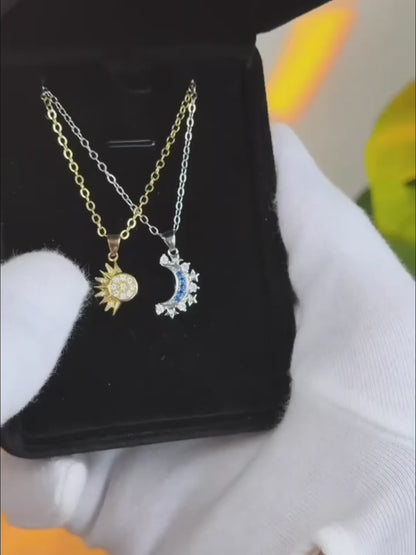 Set Sol & Luna — Collares Magnéticos